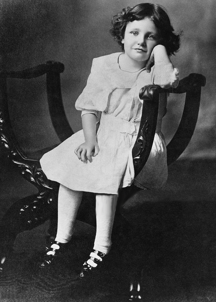 Age 5, 1910 or 1911.