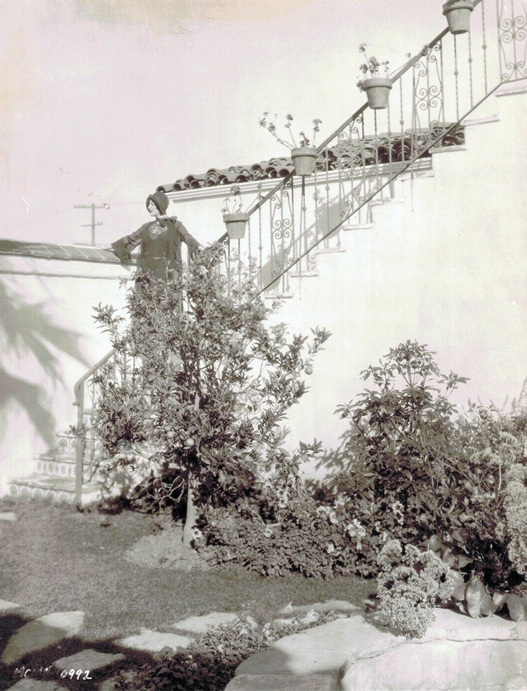 1929. At her 426 N. Bristol Ave. home.