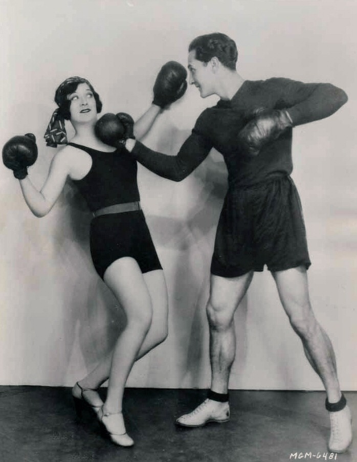 1927 publicity with trainer Gene Alsace.