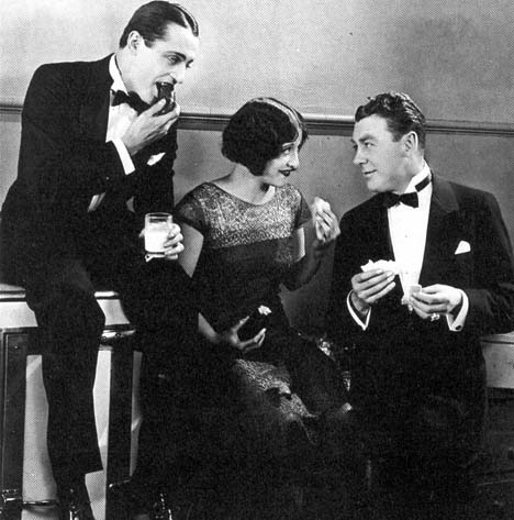 1925. 'Pretty Ladies,' with Paul Ellis (left) and Tom Moore.