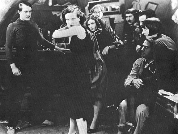 1926, 'Paris,' with Douglas Gilmore in an 'Apache Den.'
