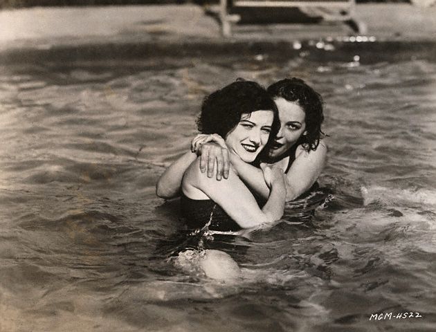 1926 MGM publicity with cousin Betty Jean.