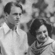 1928. Joan and Doug Fairbanks, Jr., during their engagement.