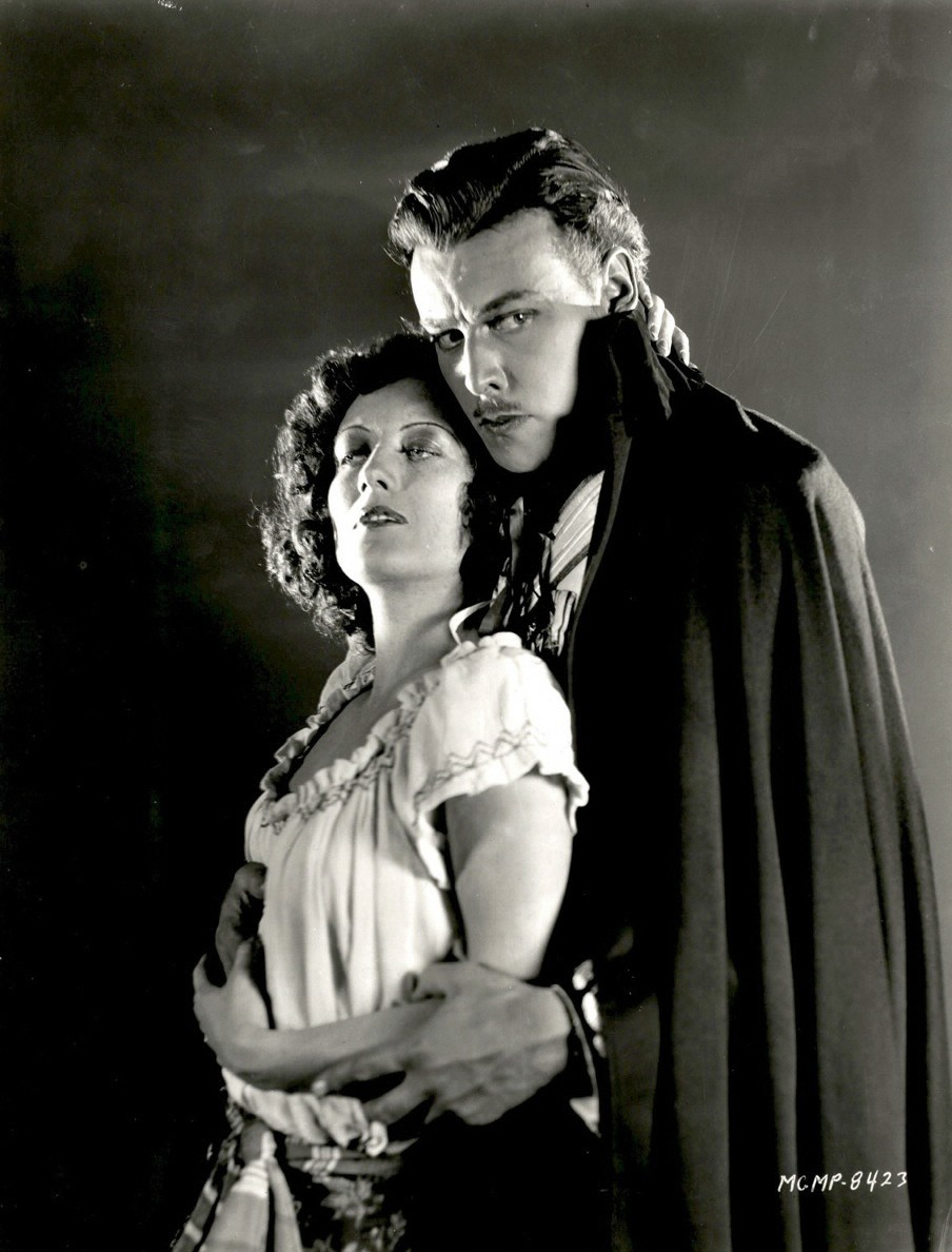 1928. Publicity for 'Dream of Love' with Nils Asther.