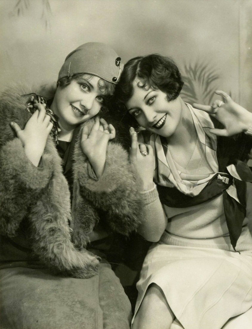 1928 publicity with Anita Page, shot by Ruth Harriet Louise.