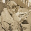 1928 on the MGM lot with a truck full of fan mail.