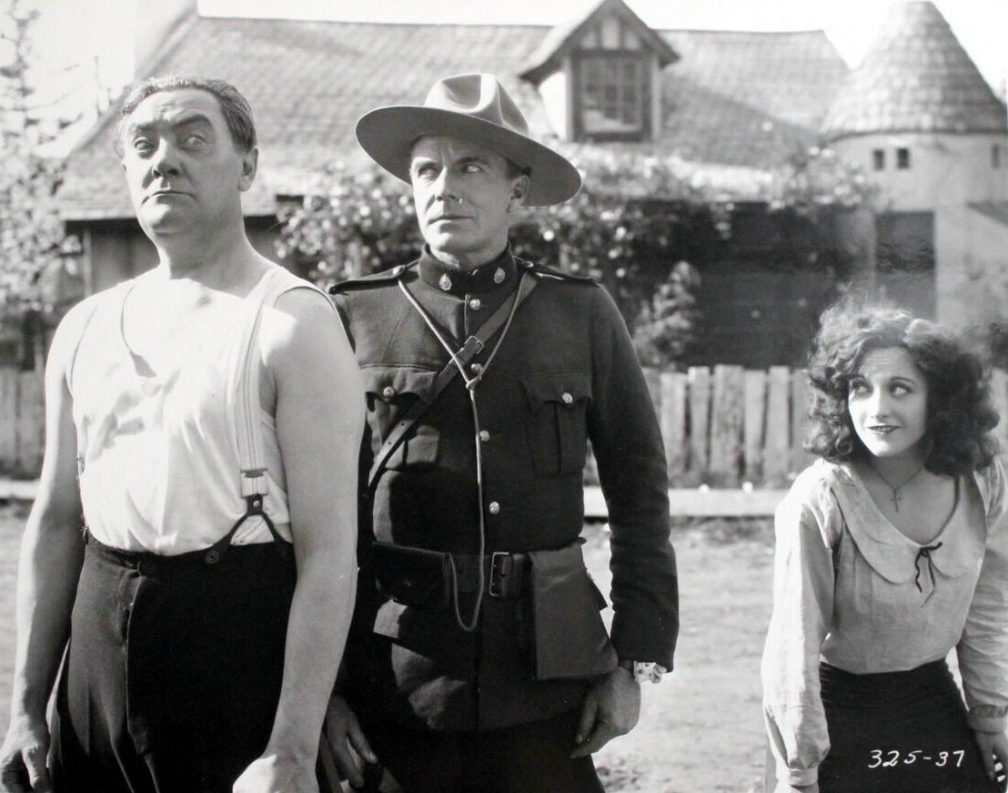 1928. 'Rose-Marie.' With Harry Gribbon, left, and House Peters.