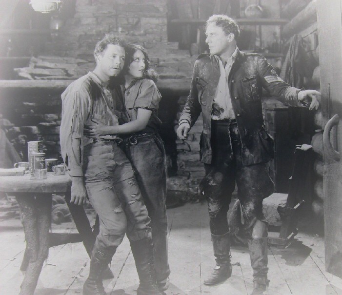 1928. 'Rose-Marie.' With James Murray, left.