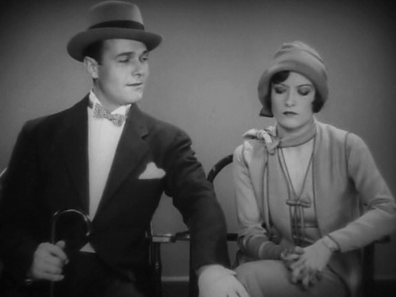 1928. Screen shot from 'West Point' with William Haines.