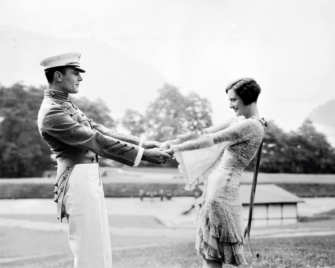 1928. Publicity for 'West Point' with William Haines.