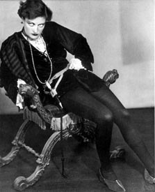 1929. Joan as Hamlet, by Ruth Harriet Louise.