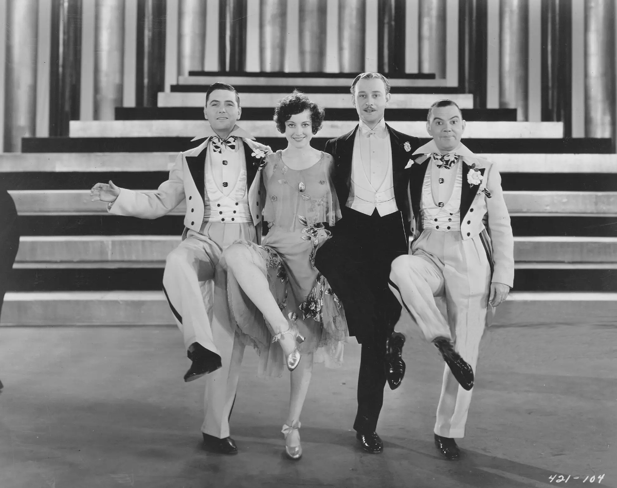 'Hollywood Revue of 1929.' With Charles King, Conrad Nagel, Cliff Edwards.