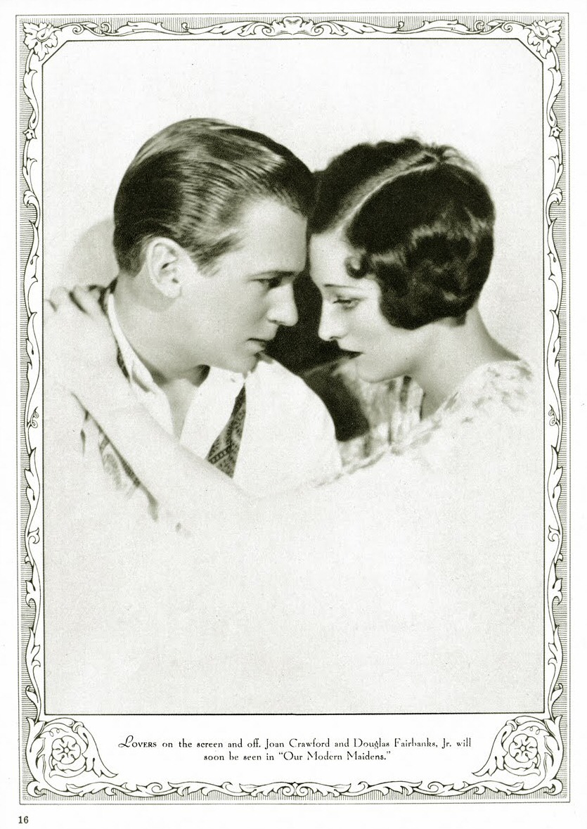 A July 1929 page from 'Screen Book' magazine with Doug Fairbanks, Jr.