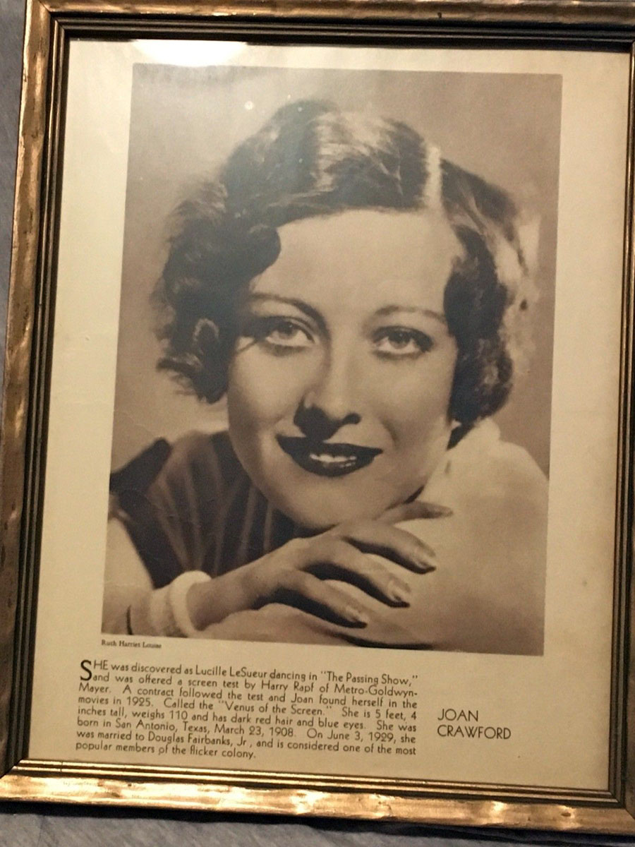 1929 publicity by Ruth Harriet Louise in unknown magazine.