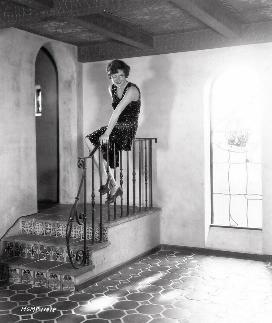 1929. Publicity at home shot by Ruth Harriet Louise.