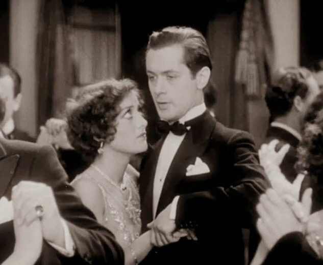 1929. Screen shot from 'Untamed' with Robert Montgomery.