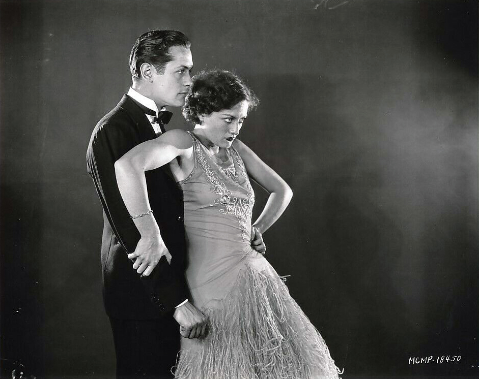 1929. Publicity for 'Untamed' with Robert Montgomery.