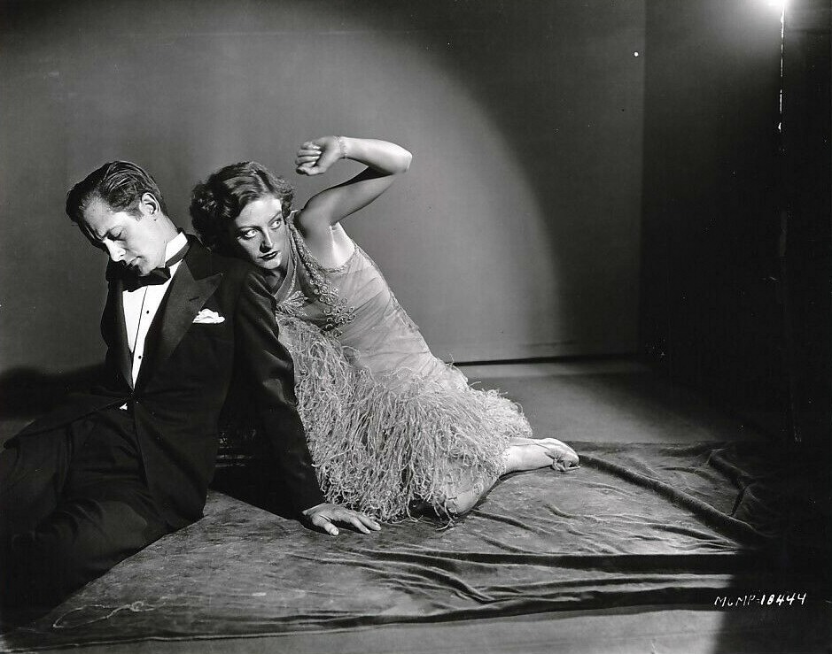 1929. Publicity for 'Untamed' with Robert Montgomery.