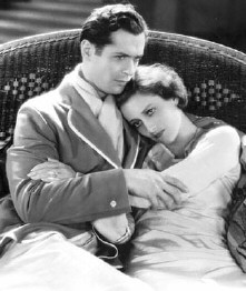 With Robert Montgomery.