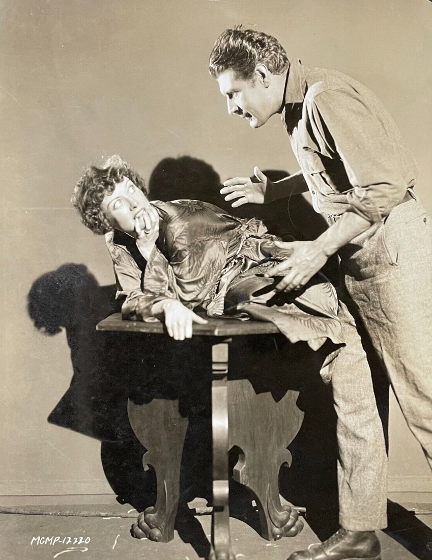 1929. 'Untamed' publicity with co-star Don Terry.