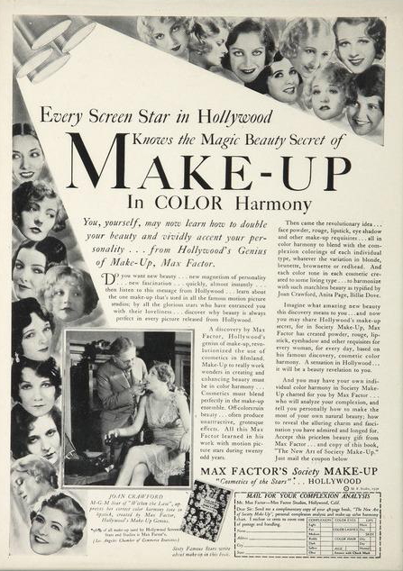 1930. Max Factor.