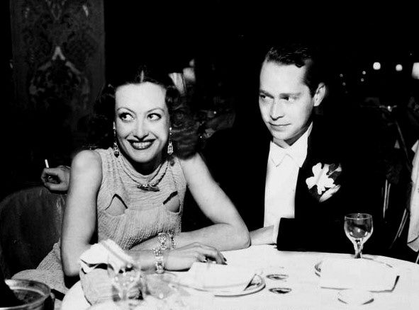 12/27/33 at the Cocoanut Grove with Franchot Tone.