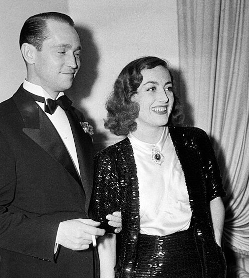 Circa 1936, with husband Franchot Tone.
