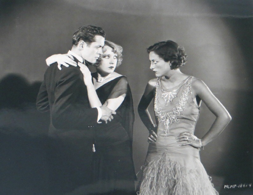 1929. Publicity for 'Untamed' with Gwen Lee and Robert Montgomery.