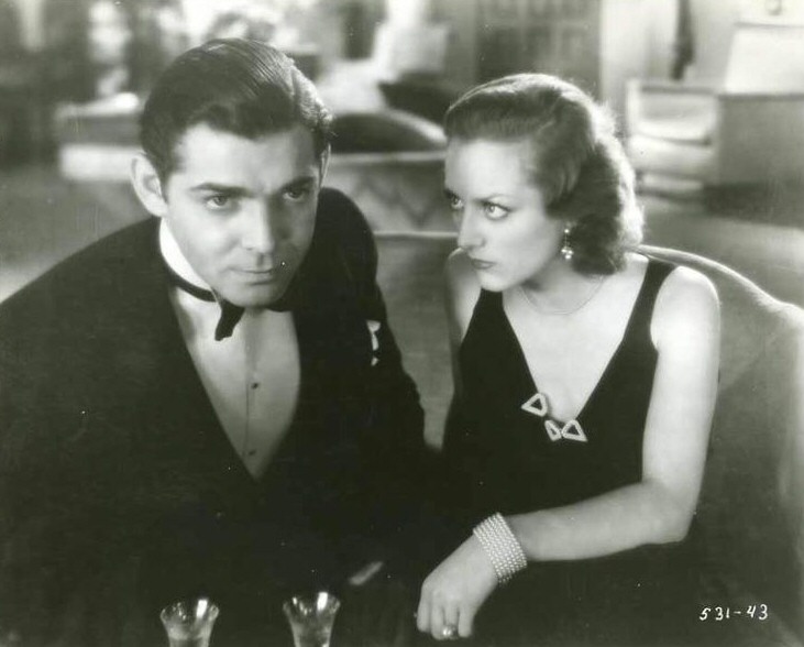 1931. 'Dance, Fools, Dance.' With Clark Gable.