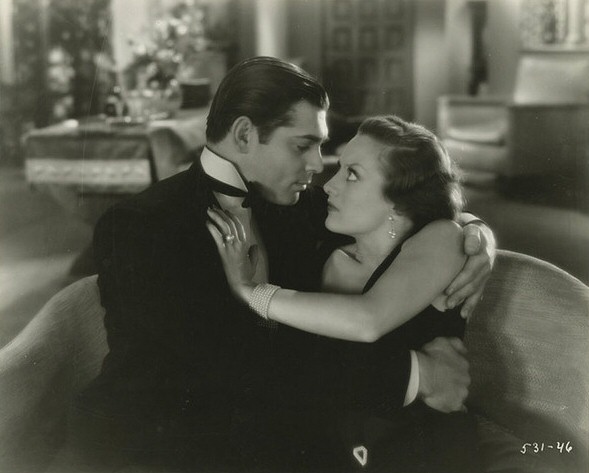 1931. 'Dance, Fools, Dance.' With Clark Gable.