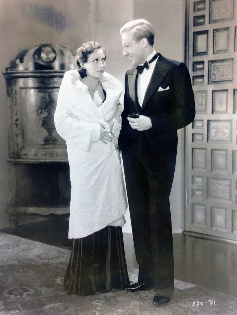 1930. Film still from 'Paid' with Kent Douglass.