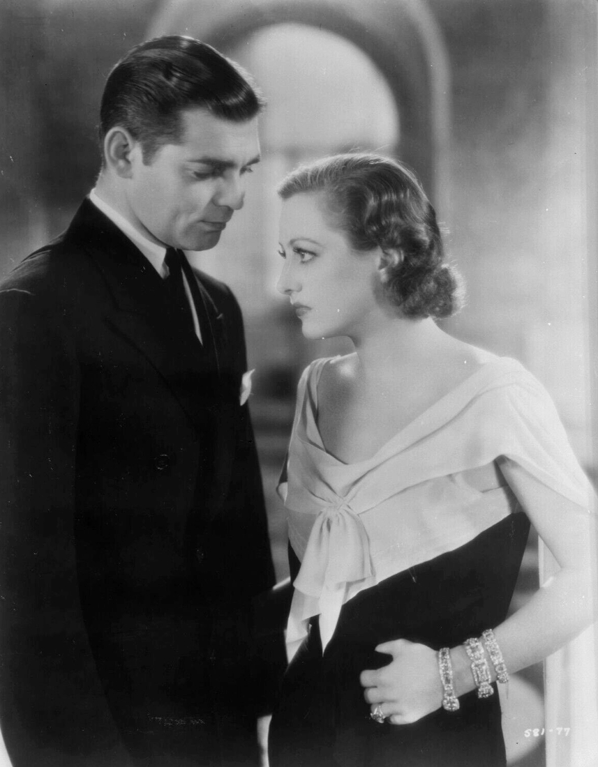 1931. 'Possessed' film still with Clark Gable.