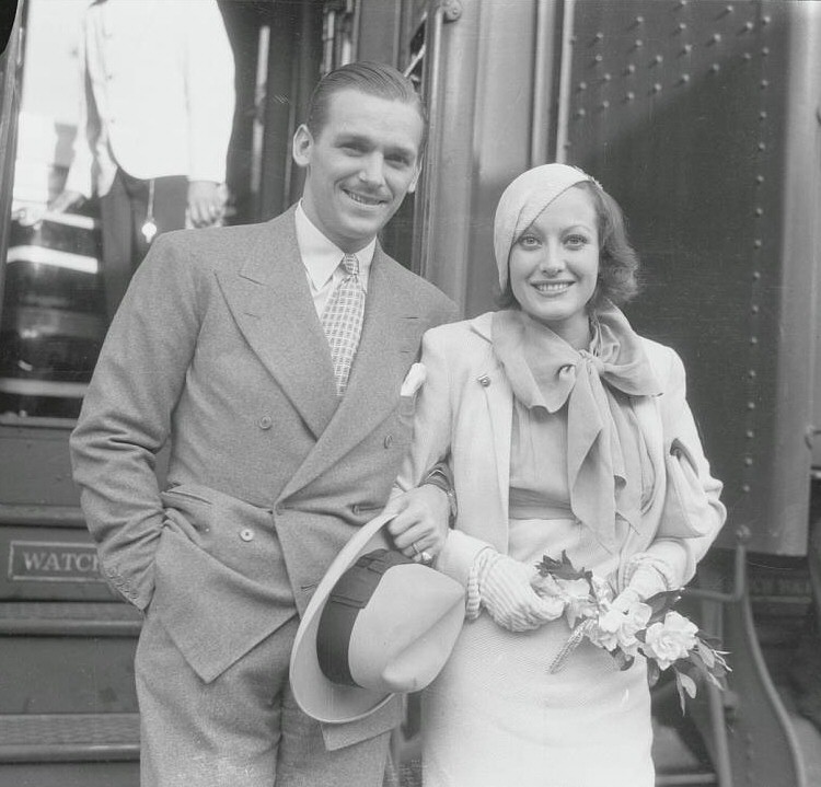 Summer 1932. Joan and Doug Jr. back in California after their belated European honeymoon.