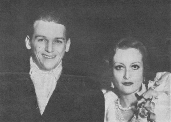 1932. With husband Doug Fairbanks, Jr.