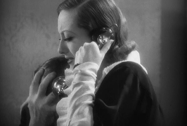 1932. Screen shot from 'Grand Hotel.'