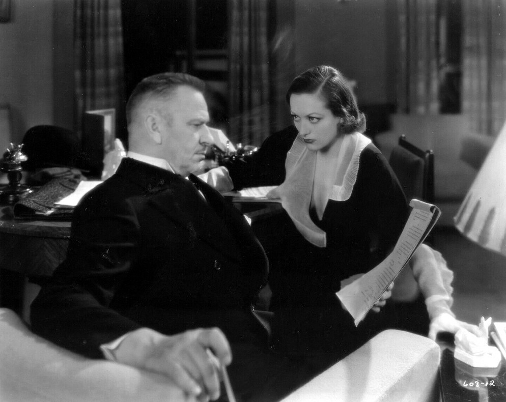 1932. 'Grand Hotel' film still with Wallace Beery.