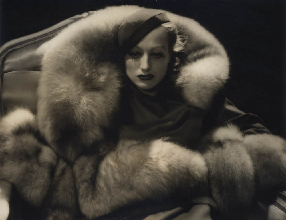 1932 publicity for 'Letty Lynton' shot by Hurrell.