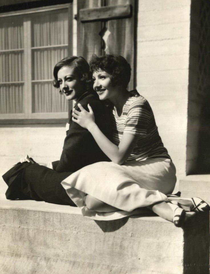 1932 with Claudette Colbert. Shot by Don English.