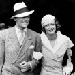 July 1932. Joan and Doug at Waterloo Station.