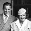 July 1932. Joan and Doug at Waterloo Station.