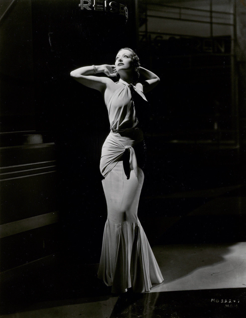 1932. Publicity for 'Letty Lynton' shot by Hurrell.