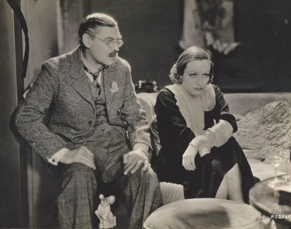 1932. 'Grand Hotel.' With Lionel Barrymore.