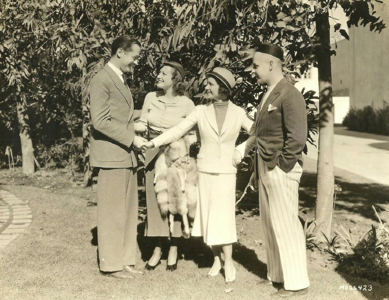 1932. With Robert Montgomery, Lily Pons, and Ramon Novarro.