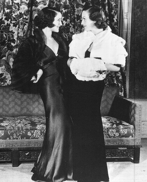 November 5, 1932, at the Mayfair Club with Norma Shearer.