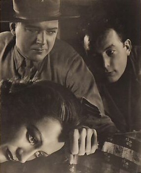 1932. Publicity from 'Rain' with William Gargan and director Lewis Milestone.