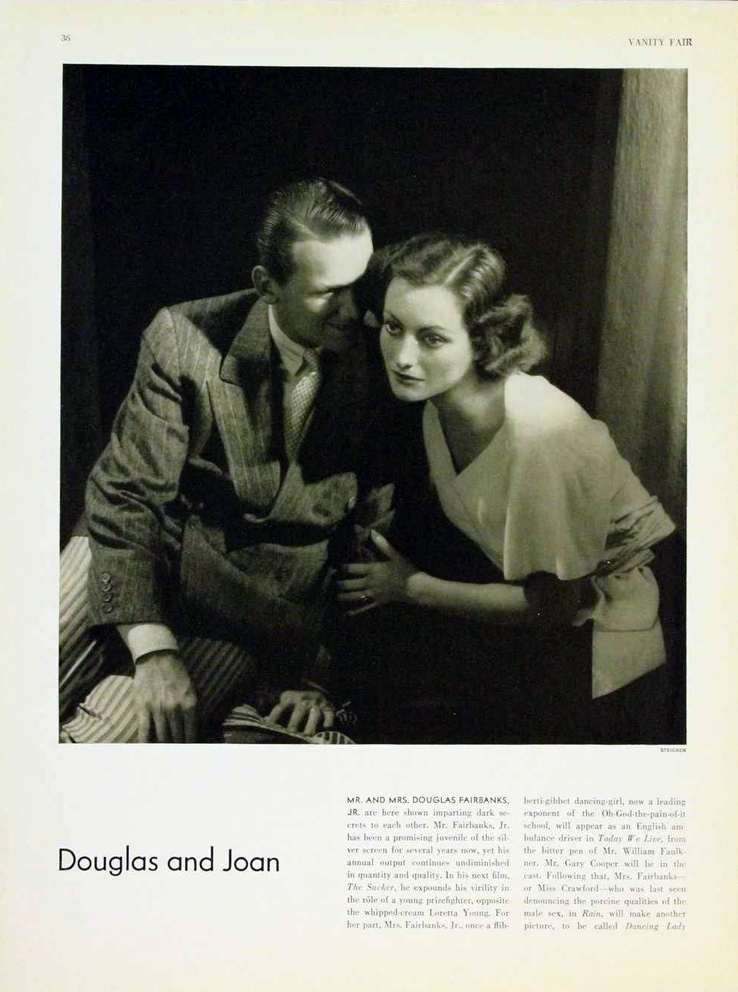 1932. Shot by Steichen for 'Vanity Fair.'