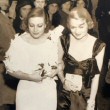 1932. With Constance Bennett at LA's Biltmore Hotel.