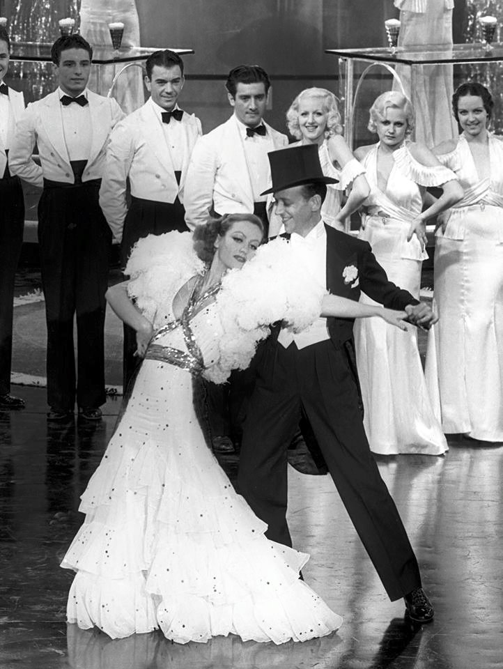 1933. 'Dancing Lady,' with Fred Astaire.