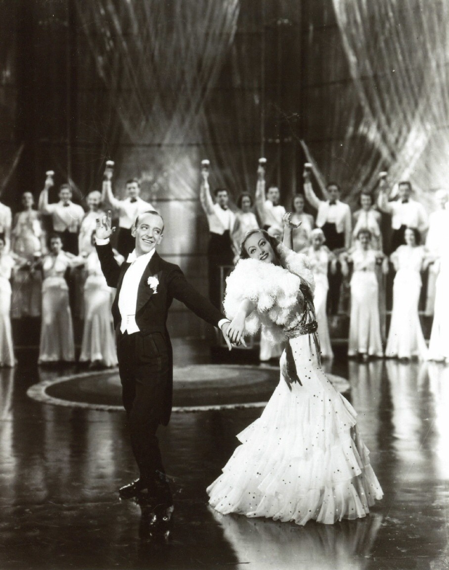 1933. 'Dancing Lady.' With Fred Astaire.