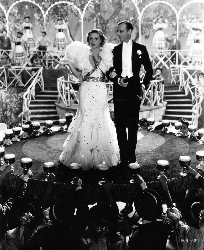 1933. 'Dancing Lady.' With Fred Astaire.